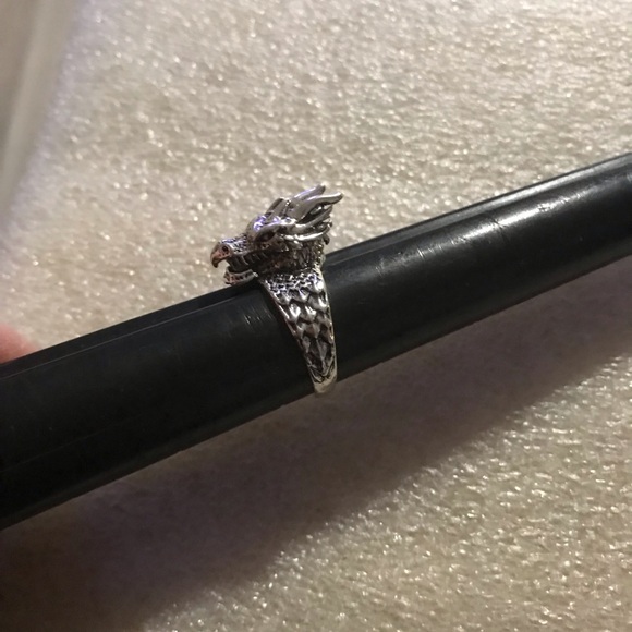 Silver Dragon Ring